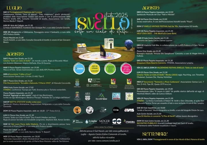 Isnello “Sotto un cielo di stelle”